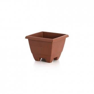 MACETA CUADRADA GARDENIA 32X32X25CM 509091
