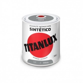 ESMALTE TITANLUX 250ML 520 001 GRIS PLATA