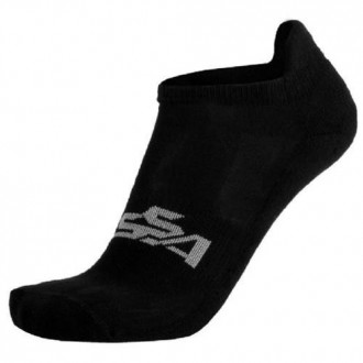 CALCETIN BIKER TOBILLERO NEGRO  T-L