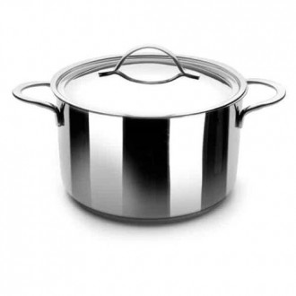 OLLA CON TAPA INOX NOAH 20 CM 605220