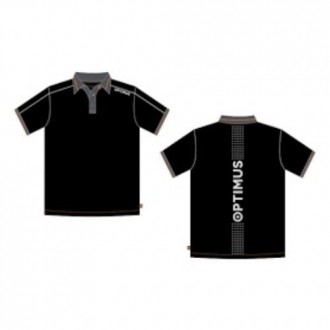 POLO CHICO MANGA CORTA NEGRO OPTIMUS T XL