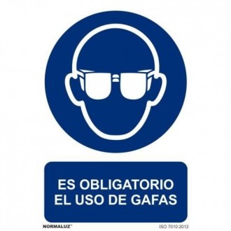 SEÑAL USO OBLIGATORIO GAFAS