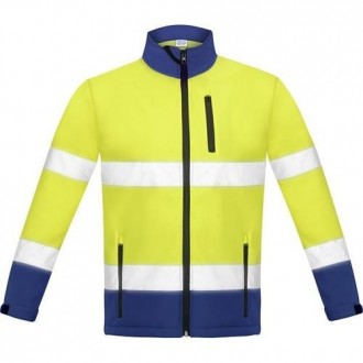 CHAQUETA SOFT SHELL ALTA VISIBILIDAD 3011AFAM-2XL