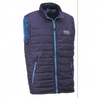 CHALECO ACOLCHADO DISCOVERY AZUL 2881DN/3XL