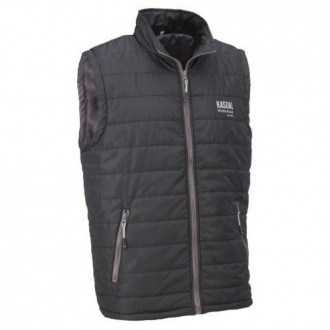CHALECO ACOLCHADO DISCOVERY GRIS 2881G/L