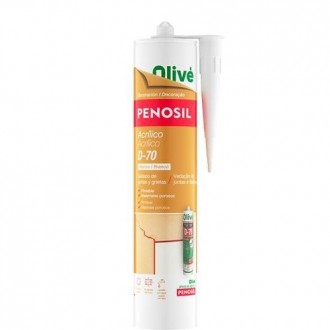 MASILLA ACRILICA OLIVE D70 BLANCO, 300 ML.