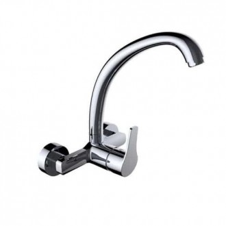 GRIFO FREGADERO MURAL LATON CROMADO GO 40MM 98625