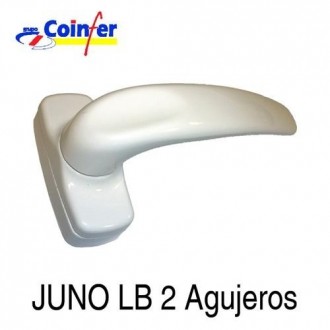 JUEGO MANILLAS JUNO 2 AGUJEROS BLANCO 3280/2B