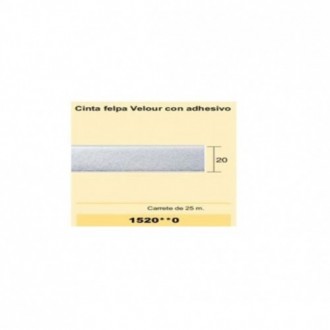 CINTA FELPA CON ADHESIVO VELOUR (M.) 1520060