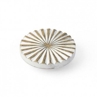POMO REDONDO 40MM LATON BLANCO DECAPE 510BB