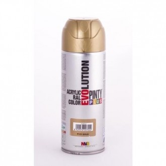 PINTURA SPRAY PINTY PLUS ORO BRILLANTE EV151 520ML