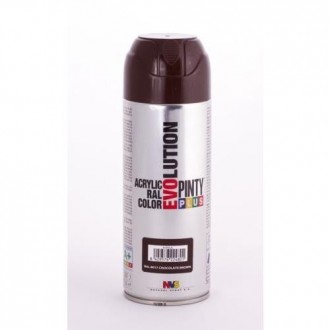 PINTURA SPRAY PINTY PLUS MARRON RAL 8017 520ML.