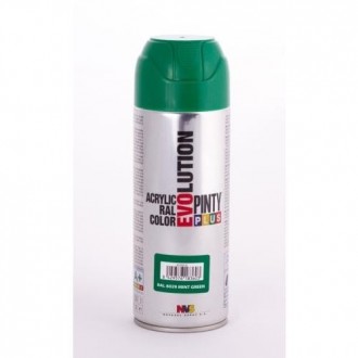 PINTURA SPRAY PINTY PLUS VERDE BRILL.RAL6029 520ML
