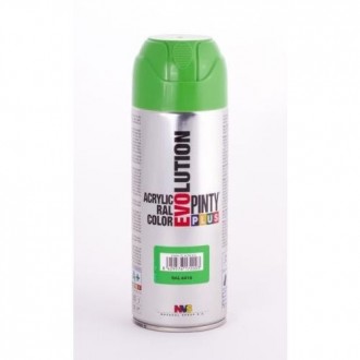 PINTURA SPRAY PINTY PLUS VERDE BRILL.RAL6018 520ML