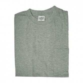 CAMISETA CON BOLSILLO GRIS 633 S