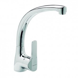 GRIFO K8 FREGADERO CAÑO  MONOMANDO CROMADO
