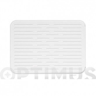 ALFOMBRILLA ESCURREPLATOS 44X32CM GRIS CLARO