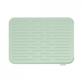 ALFOMBRILLA ESCURREPLATOS 44X32CM VERDE JADE