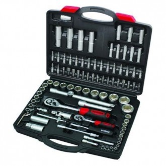JUEGO VASOS HEX 94PZS 1/4" Y 1/2" STD