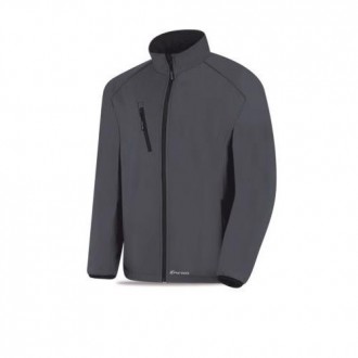 CAZADORA SOFTSHELL CUARZO GRIS  288-CS3G M