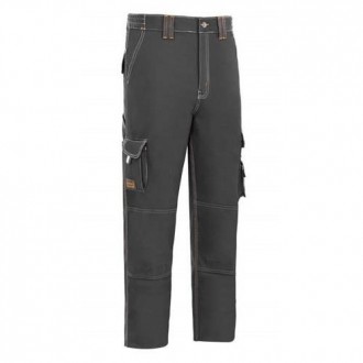 PANTALON STRETCH GRIS TALLA 64 SE-902-GR