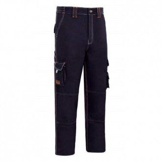 PANTALON STRETCH MARINO TALLA 56 SE-902-AM