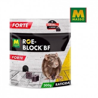 RATICIDA BLOQUES 20G ROE-BLOCK FORTE 300 GR 231627