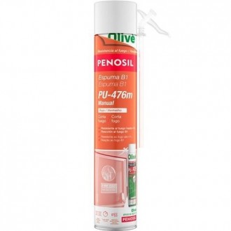 ESPUMA DE POLIURETANO PU-476 MANUAL AEROSOL 750ML