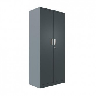 ARMARIO ALTO C/CERRADURA + 4 BALDAS + BARRA 180X80
