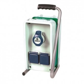 CUADRO DISTRIBUCION PORTATIL 2X+2SHUNKO IP44