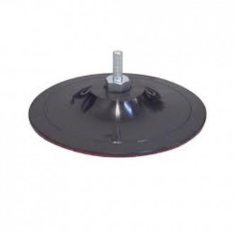 BASE LIJADORA VELCRO CON ESPIGA D.125 EDPDV125