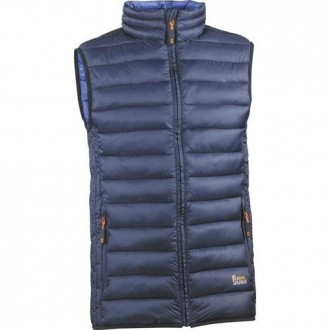 CHALECO ACOLCHADO AZUL MARINO NEW DISCOVERY T.L