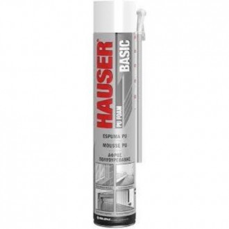 ESPUMA HAUSER BASIC  PU CANULA 670ML 10051362