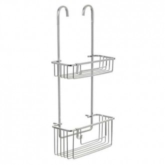 CESTILLO C/ COLGADOR GRIFO 2 ALTURAS ALUMINIO