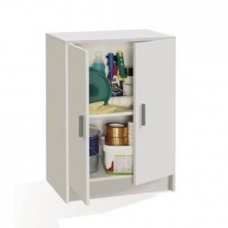 ARMARIO MULTIUSOS BAJO 2 PUERTAS BLANCO 005149O