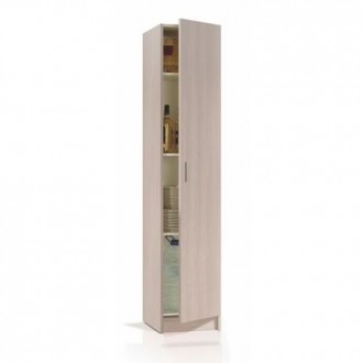 ARMARIO MULTIUSOS 1 PUERTA ROBLE 180X37X37 007141R