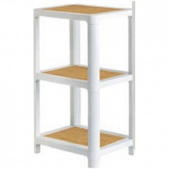 ESTANTERIA RECTANGULAR KLAR BAMBOO PINT 3 S 12140