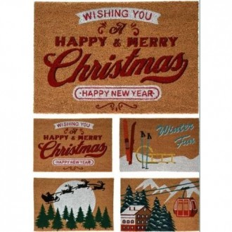 FELPUDO COCO MOTIVOS NAVIDEÑOS  A54200160