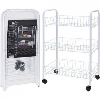 CARRITO COCINA METALICO 3 ESTANTES  101000970