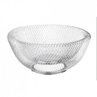 FRUTERO MALLA 31X14CM DOBLE CROMO APS93