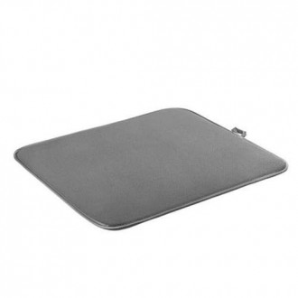 TAPETE ESCURRIDOR MICROFIBRA SOFTEX GRIS