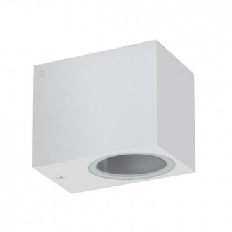 APLIQUE DE PARED 1XGU10 100MM IP54 BLANCO