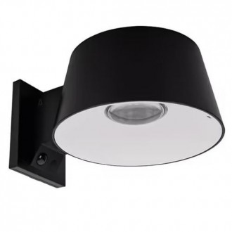 APLIQUE SOLAR PARED 1000LM 4000K IP54 NEGRO