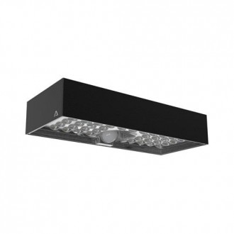 APLIQUE SOLAR LED 6W NEGRO C/SENSOR MOVIMIENTO