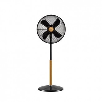 VENTILADOR MASSACHUSETS PIE MADERA 50W