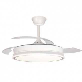 VENTILADOR TECHO RETRACTIL SUPERECO 45W 4400LM BCO