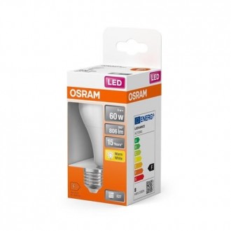 BOMBILLA LED STANDAR 8.5W/827 E27 CALIDA