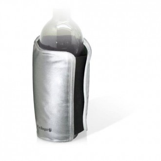 FUNDA ENFRIADORA CON CIERRE ELASTICO SILVER FIE053