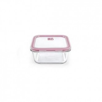 CONTENEDOR CUADRADO VIDRIO 570 ML. 8605-V