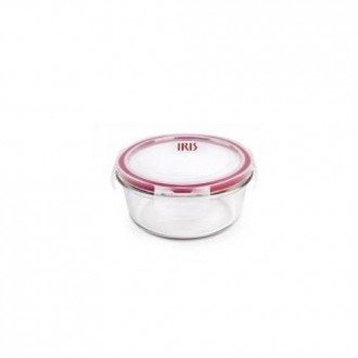 CONTENEDOR REDONDO VIDRIO 570 ML. 8608-V